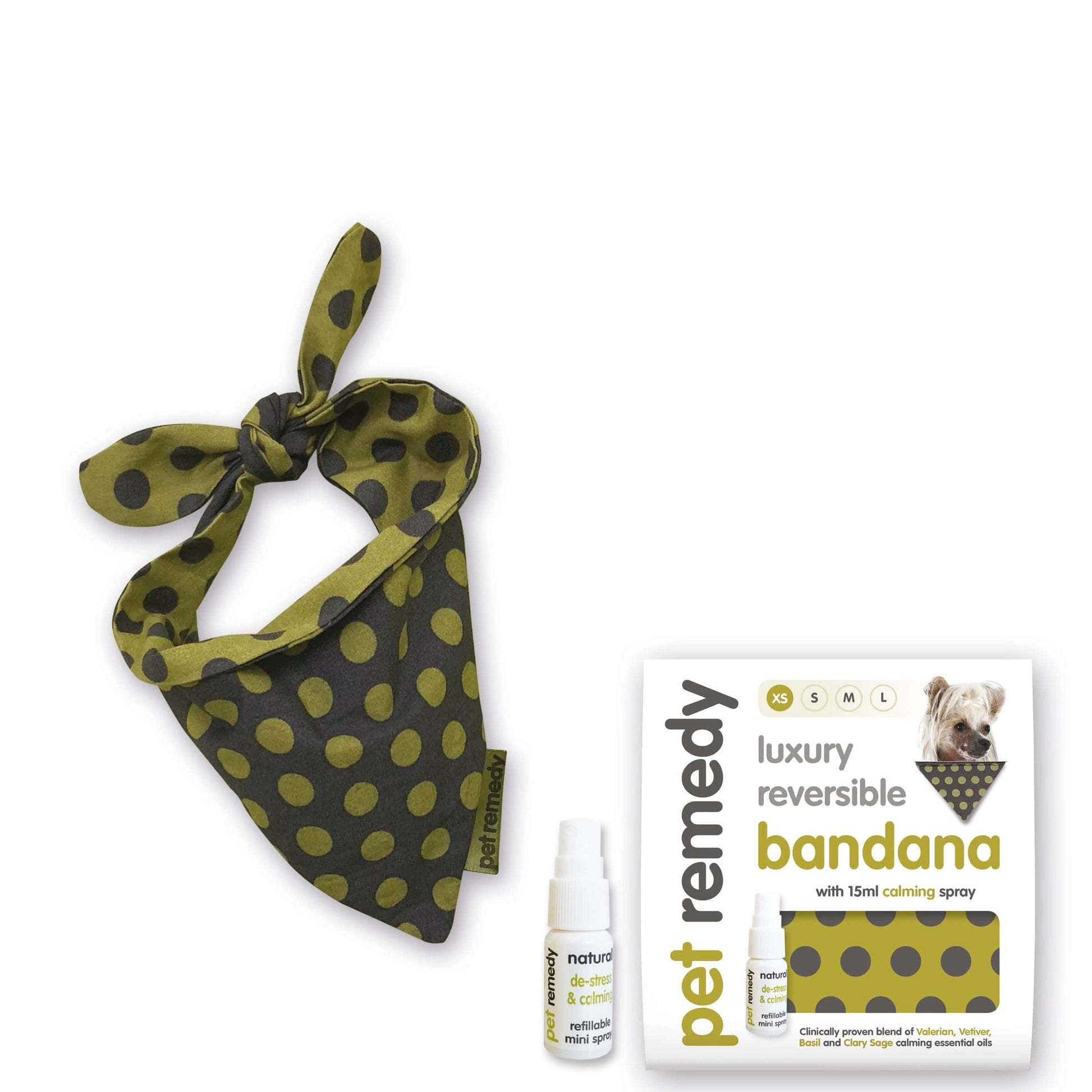 Pet Remedy Bandana Calming Kit - XS