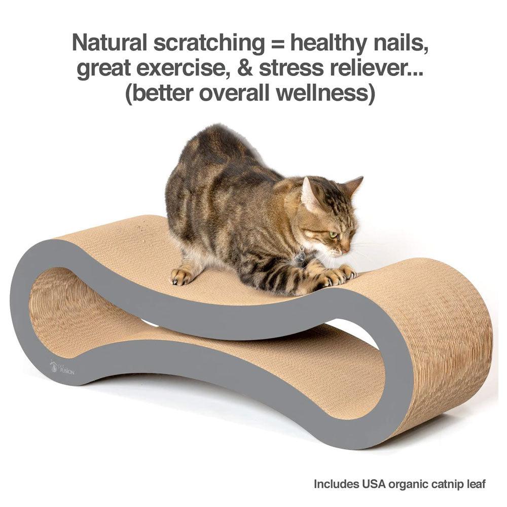 PetFusion Cat Scratcher Lounge – Deluxe