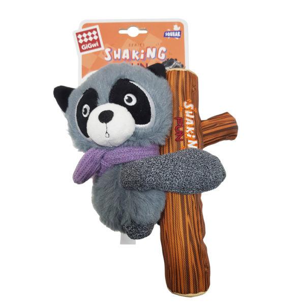 Plush toy with squeaker inside – Raccoon