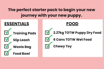 Puppy Starter Pack (25% discount auto-applied at checkout)