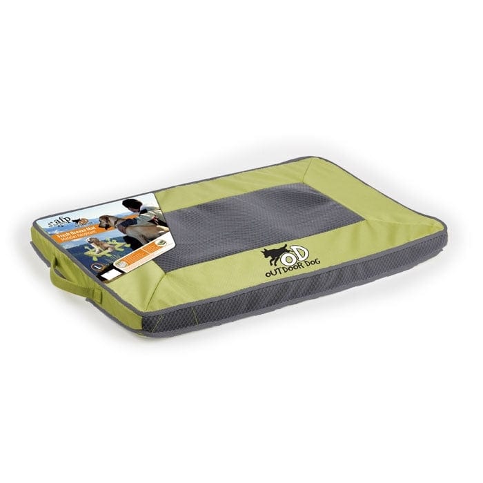 Quick Dry Outdoor Dog Mat L Green