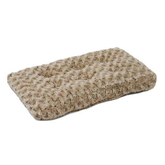 QuietTime Deluxe Ombre Swirl Taupe to Mocha Pet Bed