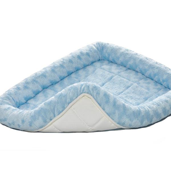 QuietTime Deluxe Powder Blue Bolster Bed – 30″