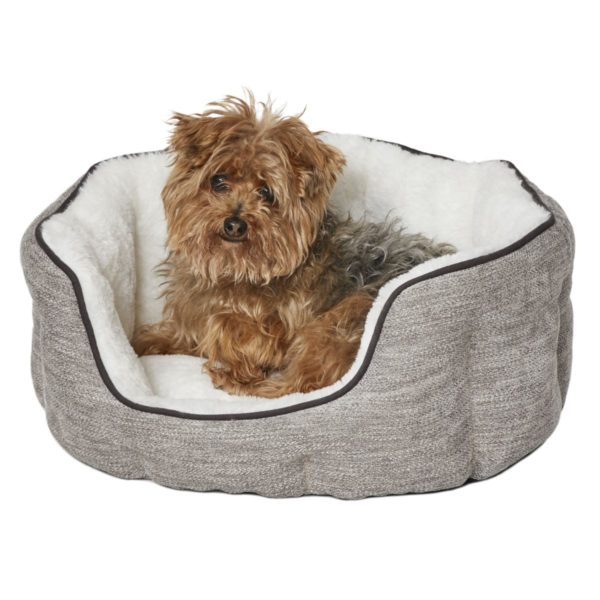 QuietTime Deluxe Taupe Tulip Bed (Extra-small)