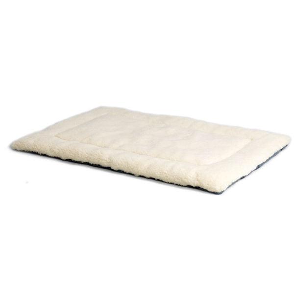 QuietTime Reversible Paw Print Fleece Pet Bed