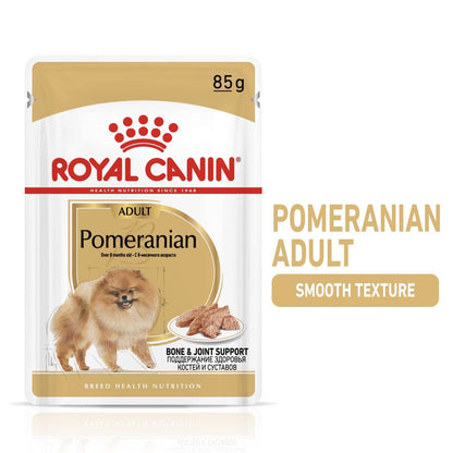 Royal Canin Breed Health Nutrition Pomeranian Wet Food Pouch, 85g