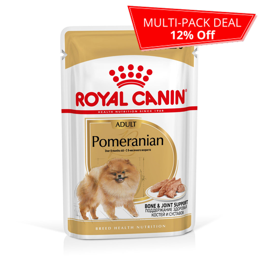 Royal Canin Breed Health Nutrition Pomeranian Wet Food Pouch, 85g