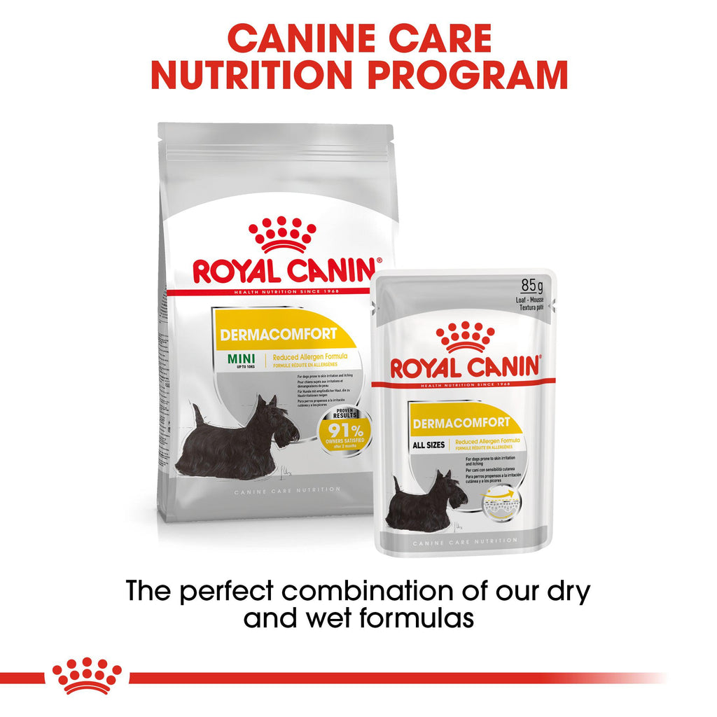 Royal Canin Canine Care Nutrition Dermacomfort Wet Food Pouch, 85g