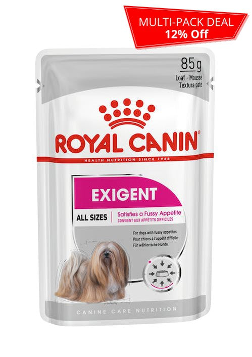 Royal Canin Canine Care Nutrition Exigent Wet Food Pouch, 85g