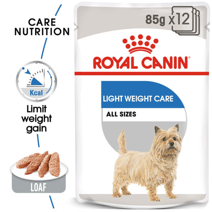 Royal Canin Canine Care Nutrition Light Weight Care Wet Food Pouch, 85g