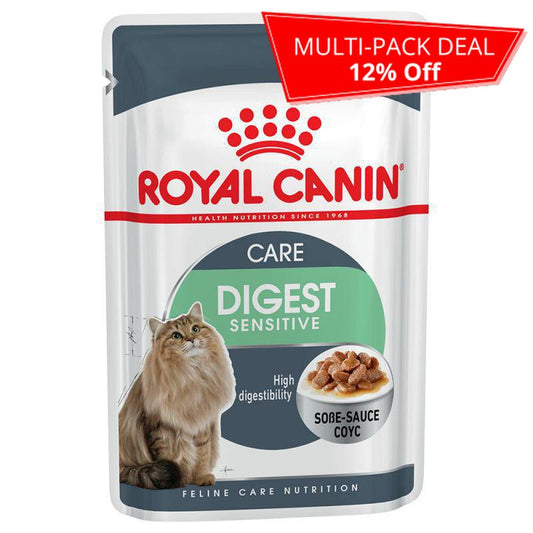 Royal Canin Feline Care Nutrition Digest Sensitive Gravy Wet Food Pouch, 85g