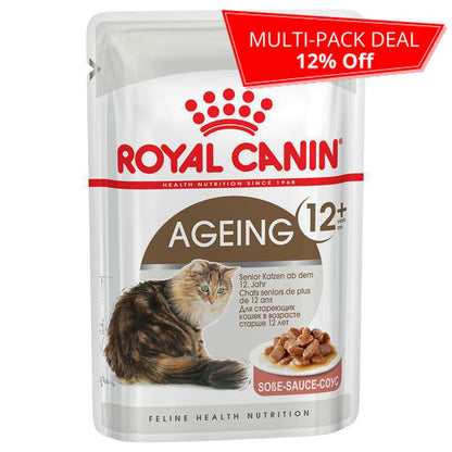 Royal Canin Feline Health Nutrition Ageing +12 Gravy Wet Food Pouch, 85g