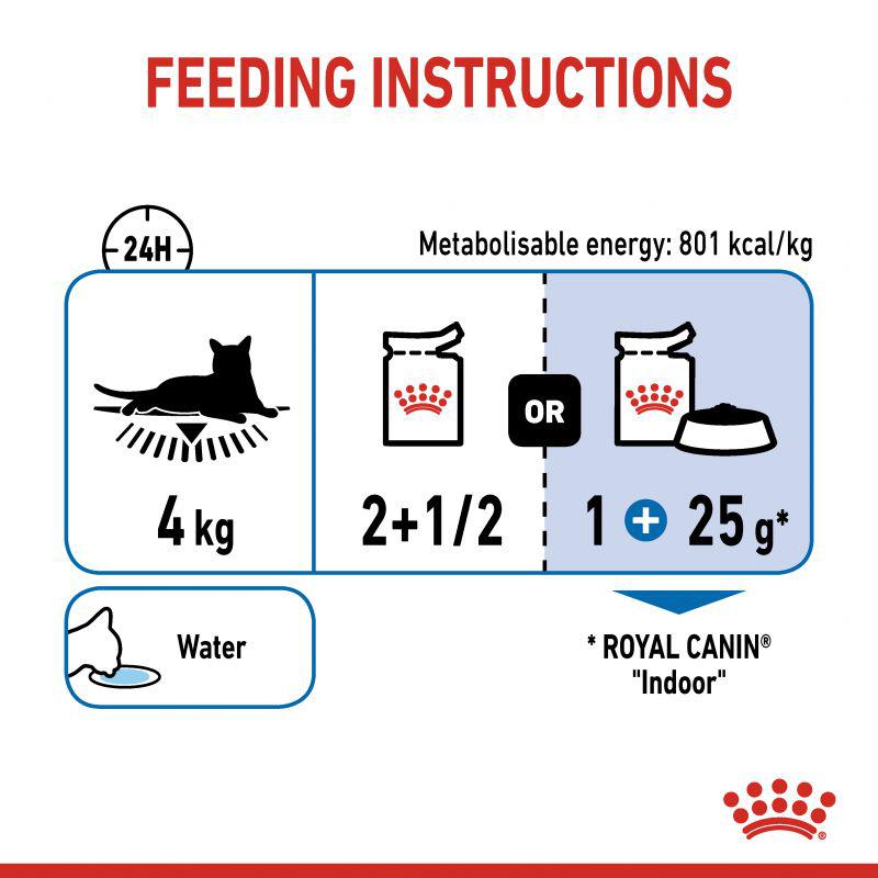 Royal Canin Feline Health Nutrition Indoor Sterilised 7+ Jelly Wet Food Pouch, 85g