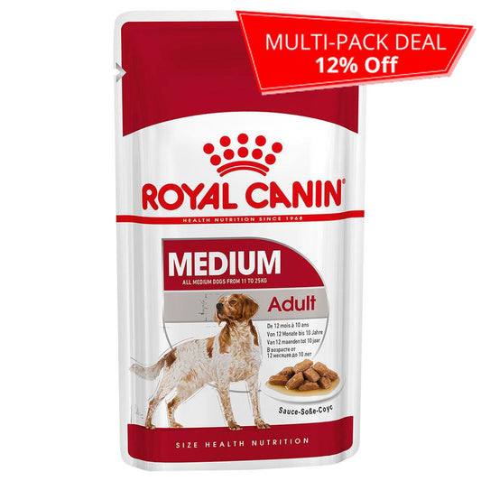 Royal Canin Size Health Nutrition Medium Adult Wet Food Pouch, 140g