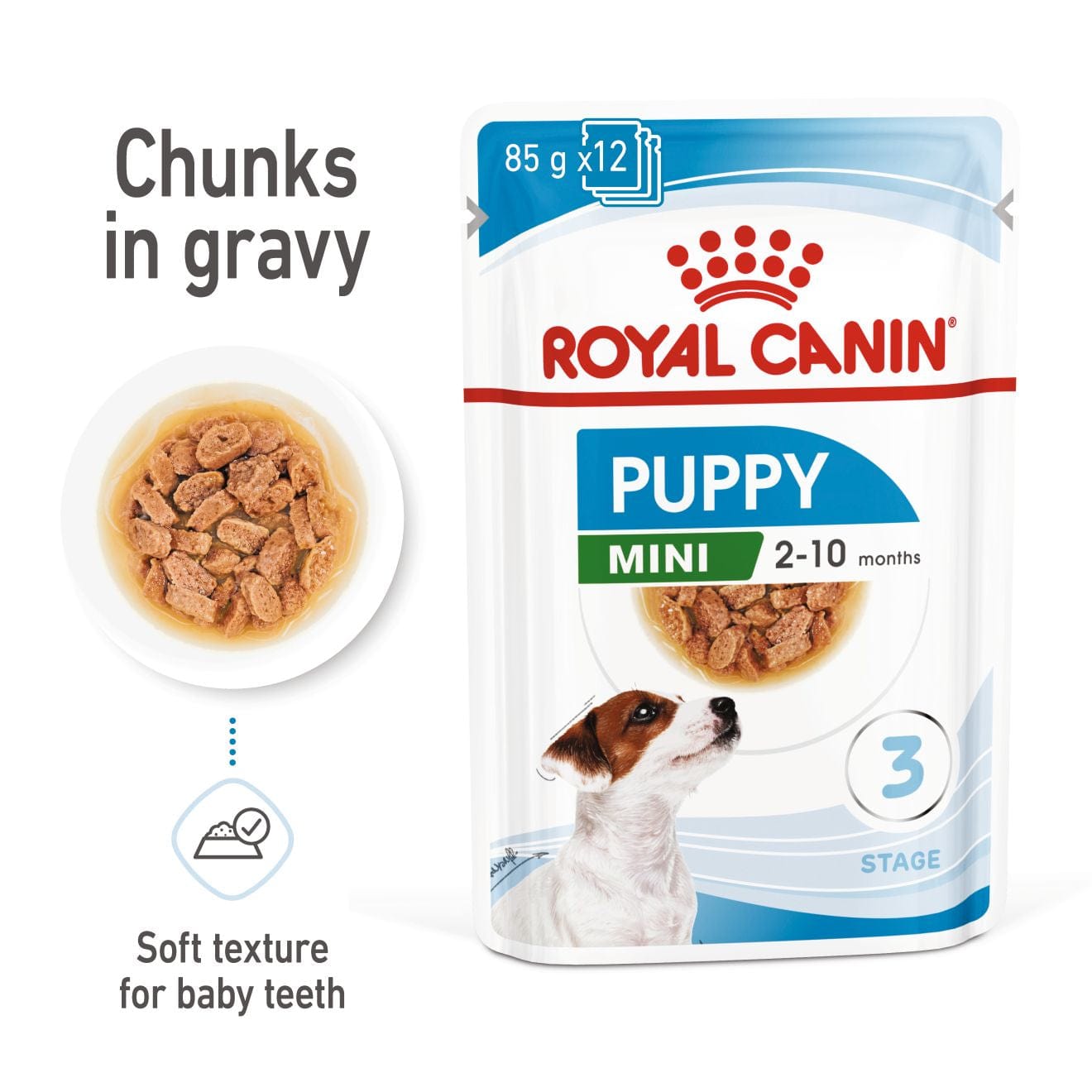 Royal Canin Size Health Nutrition Mini Puppy Wet Food Pouch, 85g