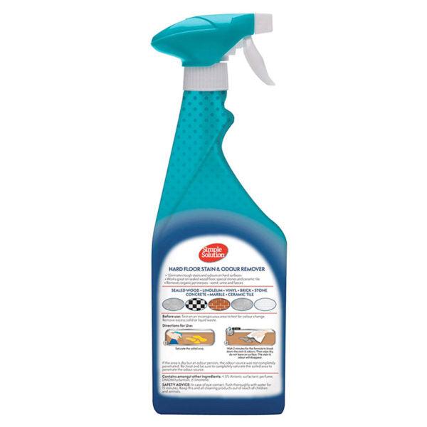 Simple Solution Hardfloor Pet Stain & Odor Remover, 750ml