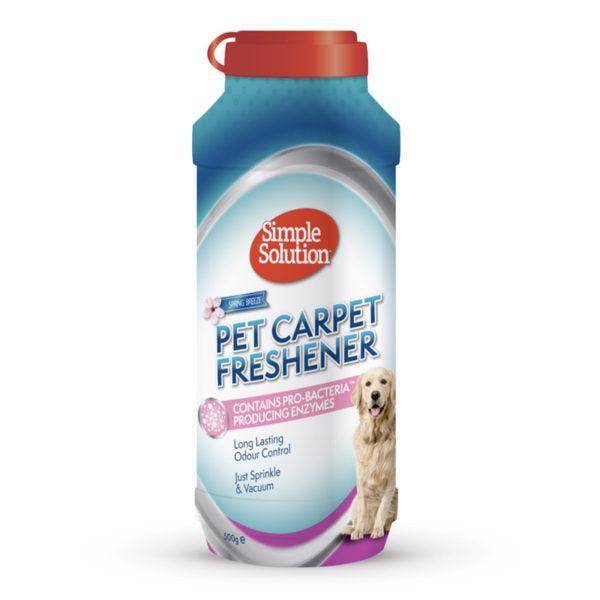Simple Solution Pet Carpet Freshener Spring Breeze, 500g