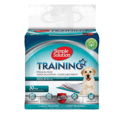 Simple Solution Premium Dog and Puppy Training Pads (Pack of 30)