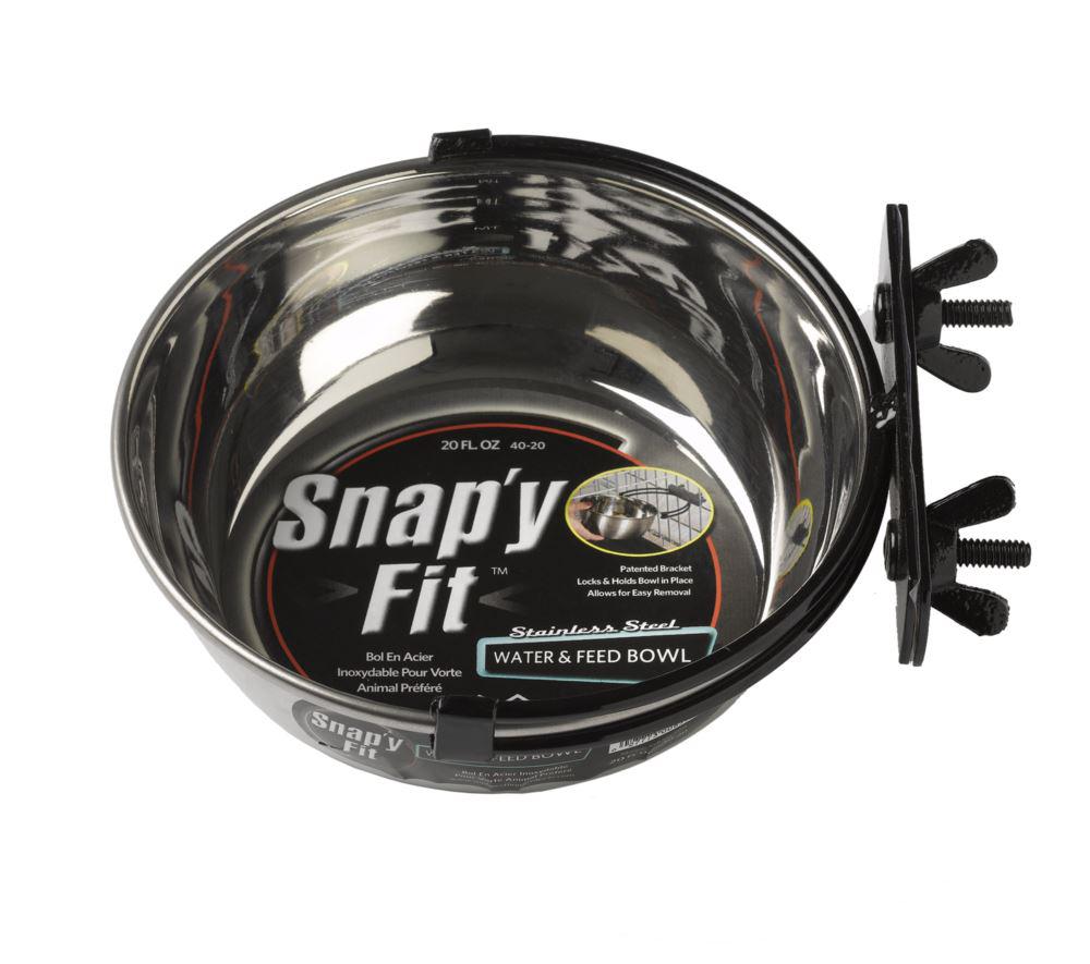 Snap’y Fit Stainless Steel Bowl