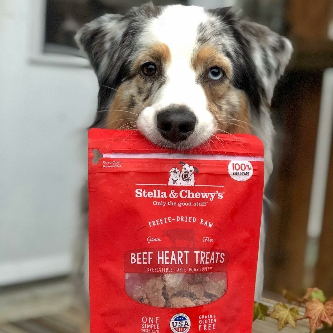 Stella & Chewy’s Beef Heart Treats for Dogs, 3oz