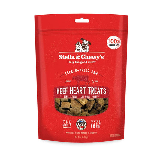 Stella & Chewy’s Beef Heart Treats for Dogs, 3oz