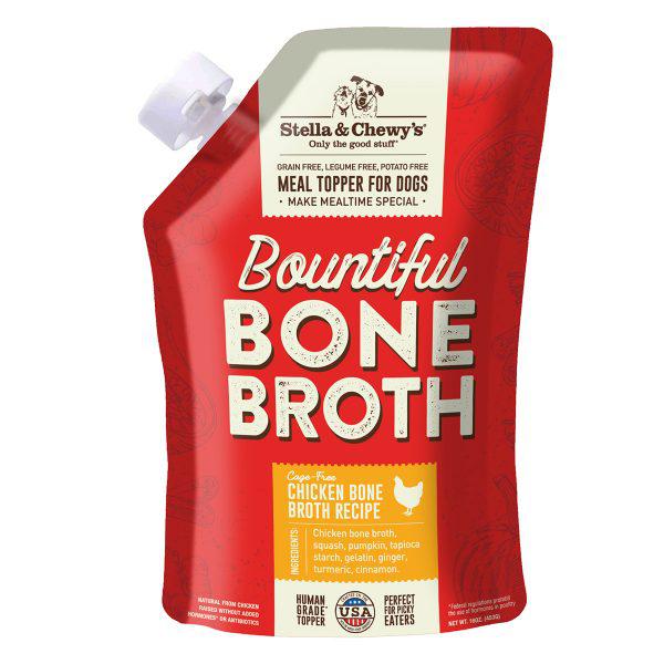 Stella & Chewy’s Bountiful Bone Broth Cage Free Chicken Bone Broth Recipe, 16oz