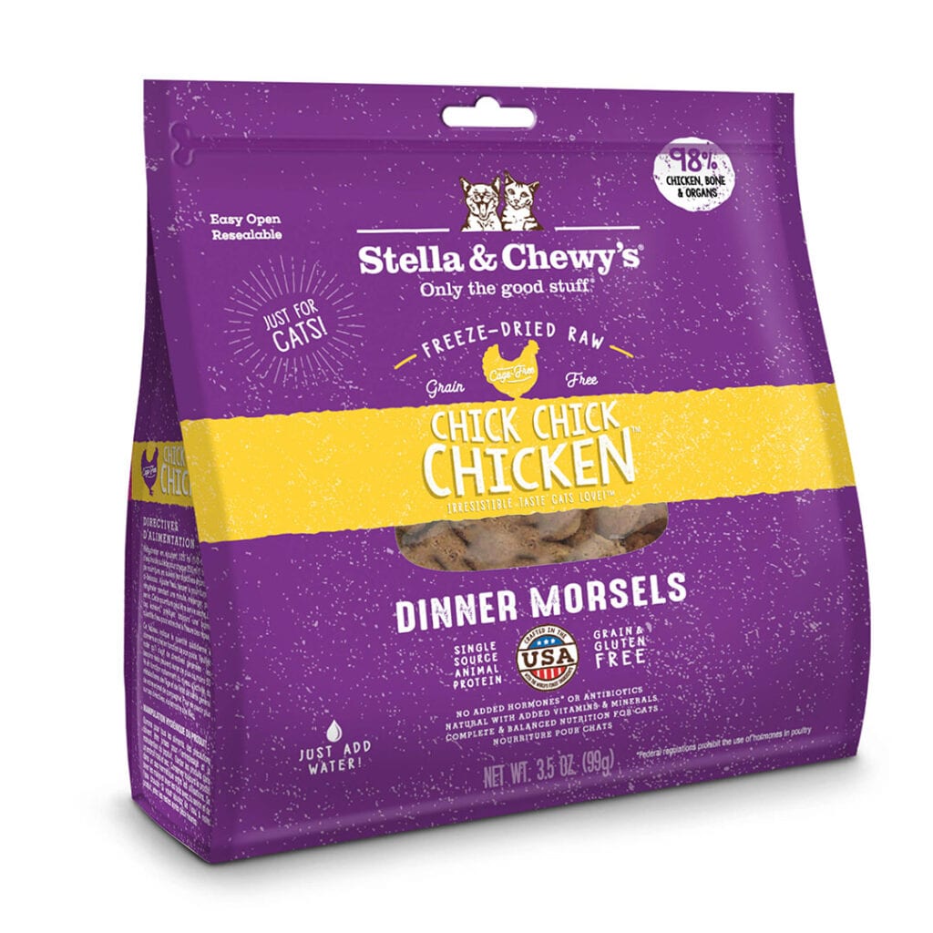 Stella & Chewy’s Freeze-Dried Raw Dinner Morsels for Cats, Chick Chick Chicken