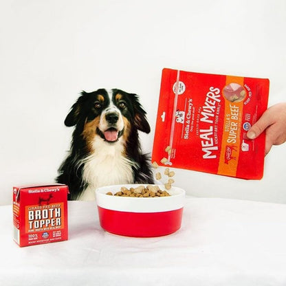 Stella & Chewy’s Freeze-Dried Raw Meal Mixers Dog Food Topper, Stella’s Super Beef Recipe, 8oz