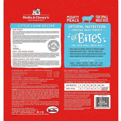 Stella & Chewy’s Lil’ Bites Freeze-Dried Raw Meals for Small Breed Dogs, Little Lamb Recipe