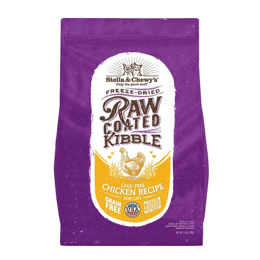 Stella & Chewy’s Raw Coated Kibble fo Cats, Cage-Free Chicken Recipe