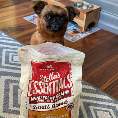 Stella & Chewy’s Stella’s Essentials Wholesome Grains Kibble for Small Breed Dogs, Cage-Free Chicken & Ancient Grains Recipe