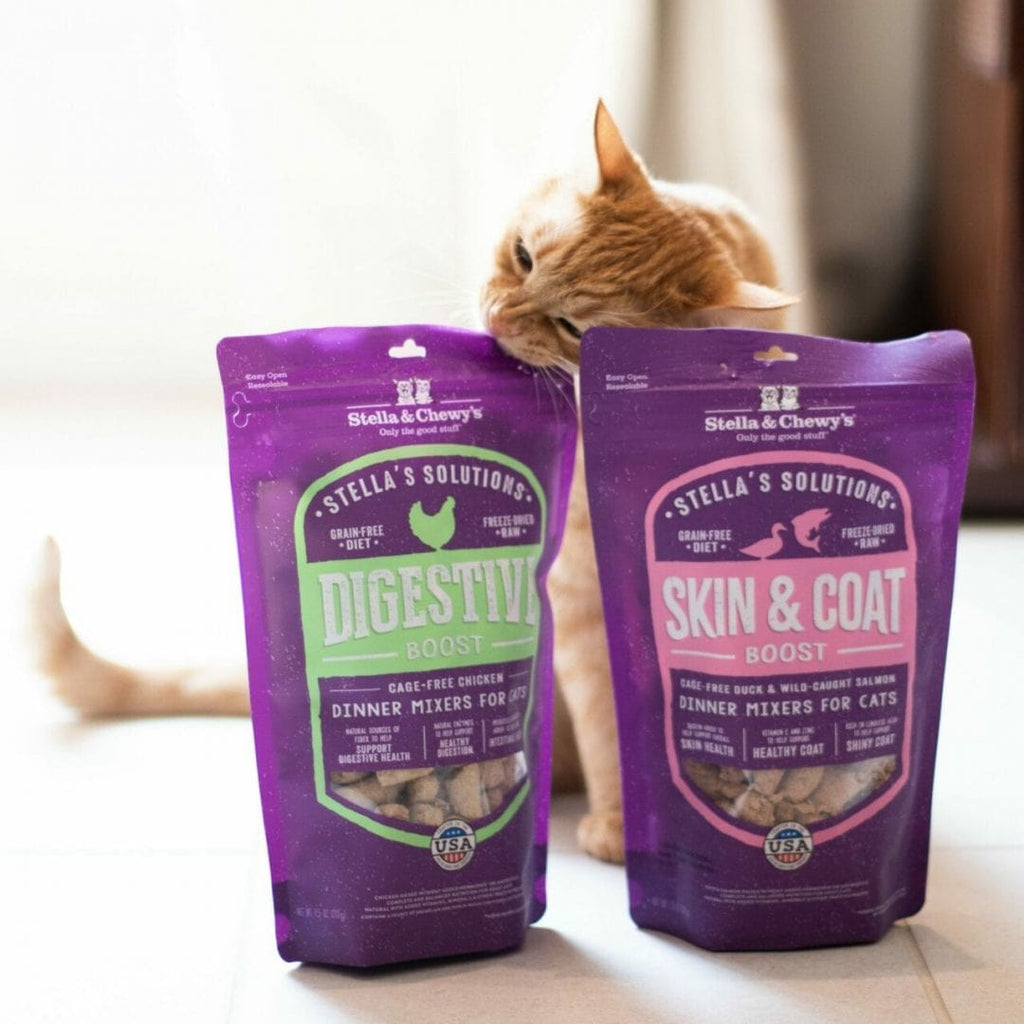 Stella & Chewy’s Stella’s Solutions for Cats Digestive Support, Chicken Recipe Freeze-Dried Dinner Morsels