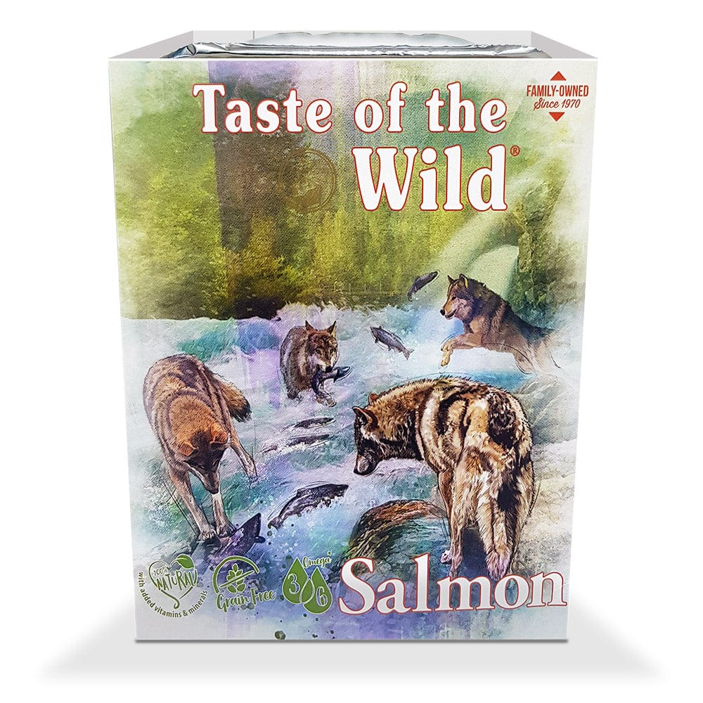 Taste of the Wild Wet Food SALMON Fruit & Veg Tray for Dogs, 390g