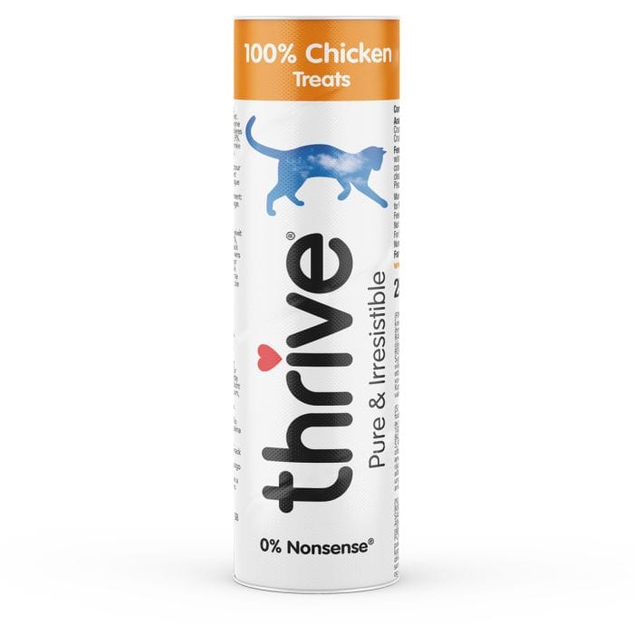 Thrive 100% Chicken Cat Treats-25g Tube