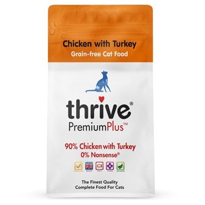 Thrive PremiumPlus Chicken with Turkey Food for Cats , New