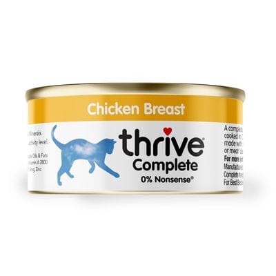 Thrive Wet Cat Food 100% COMPLETE - Chicken Breast, 75g