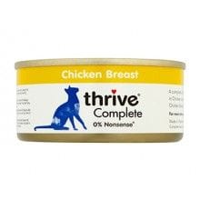 Thrive Wet Cat Food 100% COMPLETE - Chicken Breast, 75g