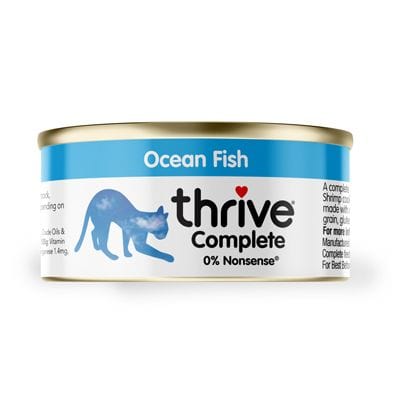 Thrive Wet Cat Food 100% COMPLETE - Ocean Fish, 75g