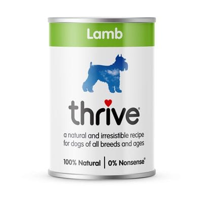 Thrive Wet Dog Food 100% COMPLETE - Lamb, 400g