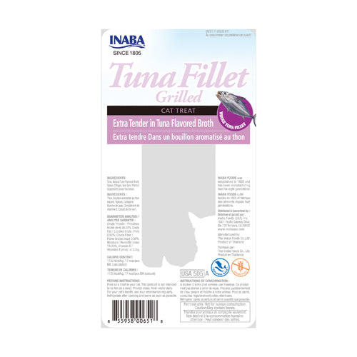 INABA Grilled Tuna Extra Tender in Tuna Broth 15g