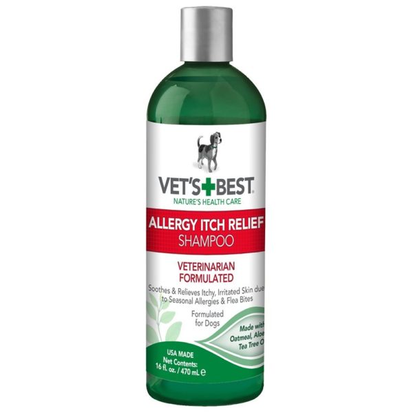Vet’s Best Allergy Itch Relief Dog Shampoo (16 oz)