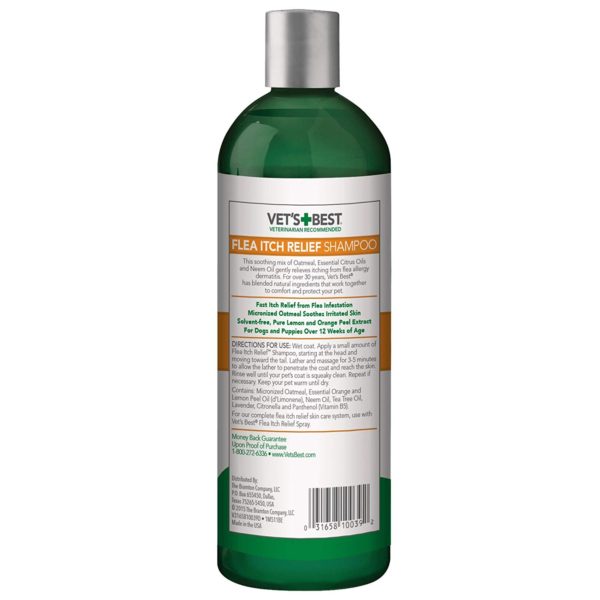Vet’s Best Flea Itch Relief Shampoo (16 oz)