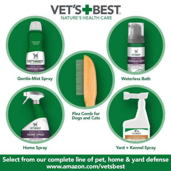 Vet’s Best Natural Flea and Tick Home Spray for Cats (32 oz)