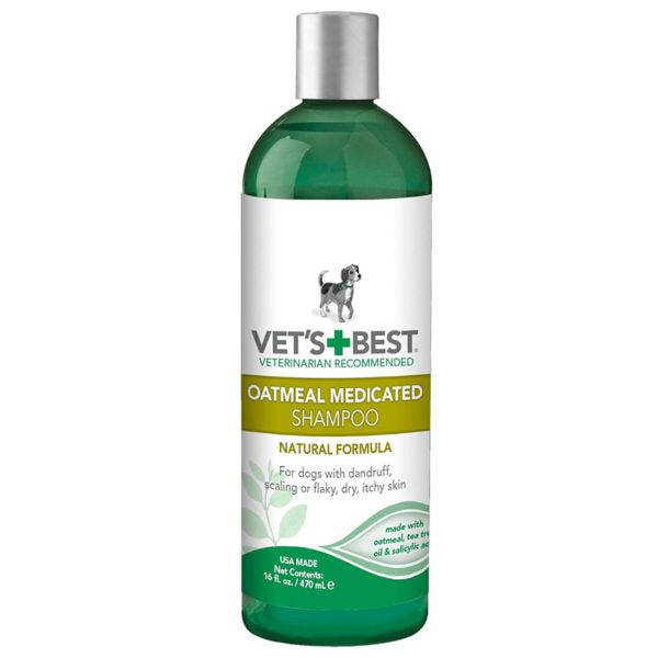 Vet’s Best Oatmeal Medicated Dog Shampoo (16 oz)