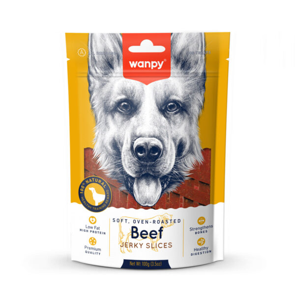 Wanpy Soft Beef Jerky Slices 100g