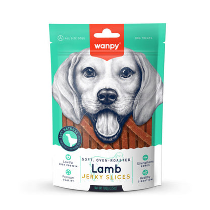 Wanpy Soft Lamb Jerky Slices 100g