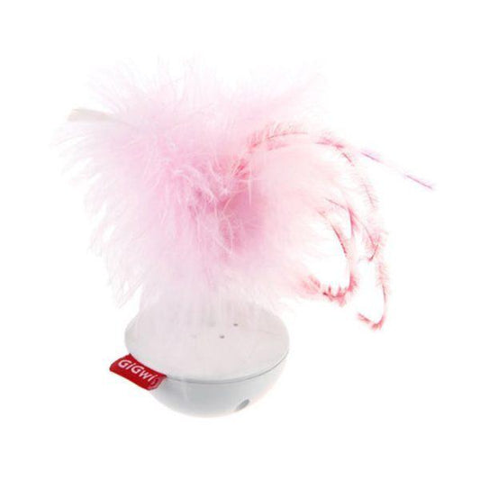 Wobble Feather Pet Droid with Natural Feather Caps & Sound Module