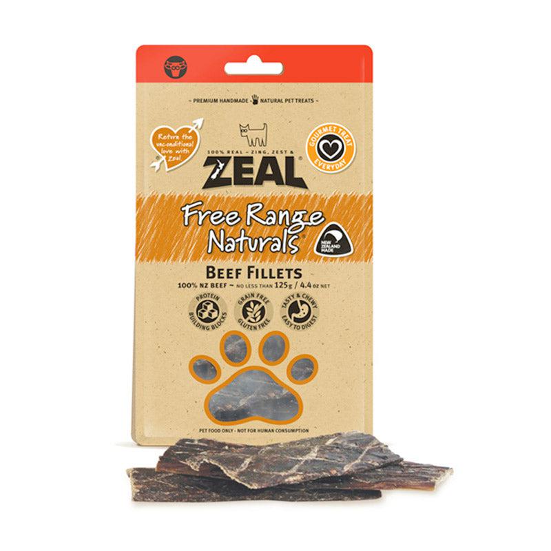 Zeal Dried Beef Fillets 125g