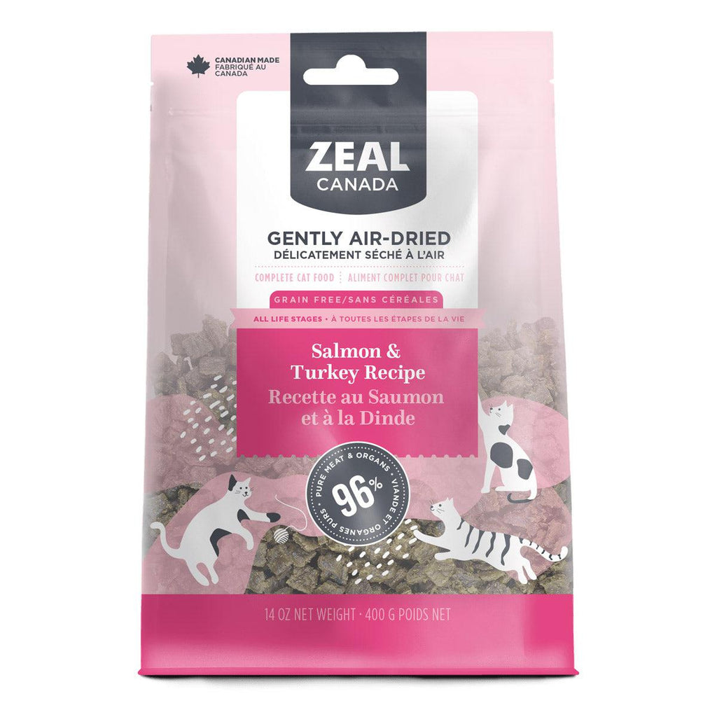 Zeal Gently Air-Dried Salmon and Turkey Recipe for Cats