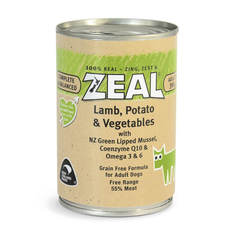 Zeal Lamb, Potato & Vegetables 390g